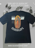 Black t-shirt with 'Our Lady of Guadalupe' design with white scripture