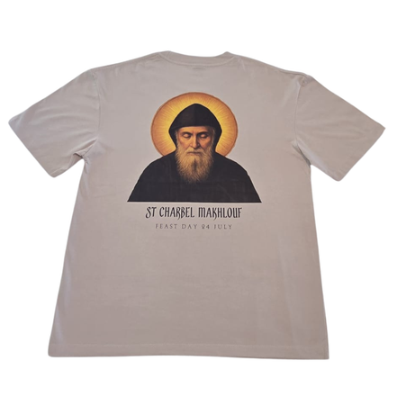 St Charbel Makhlouf T-shirt