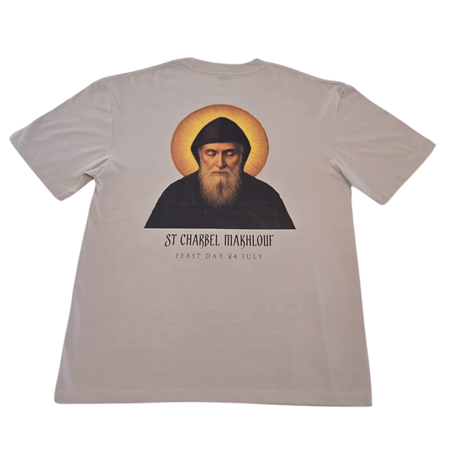 St Charbel Makhlouf T-shirt