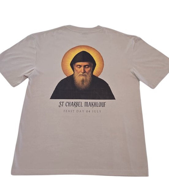 St Charbel Makhlouf T-shirt